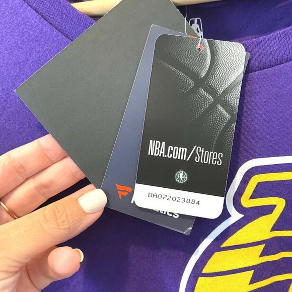 Lakers Fanatics “James 23” Purple Long Sleeve - Picture 5 of 7